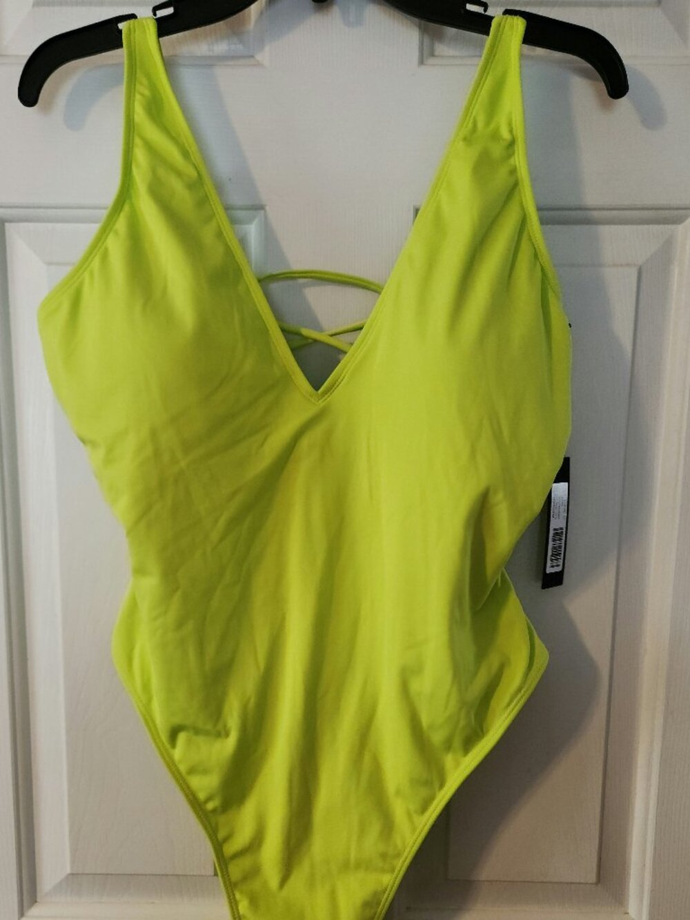 TA3 2X Hi Cut Plungey Acid shaping swimsuit